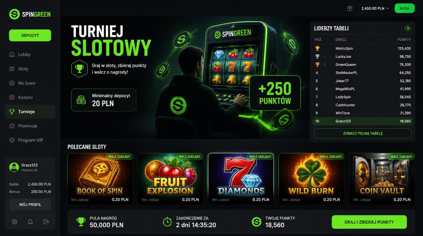 uczestnictwo w turnieju slotowym z niskim budżetem